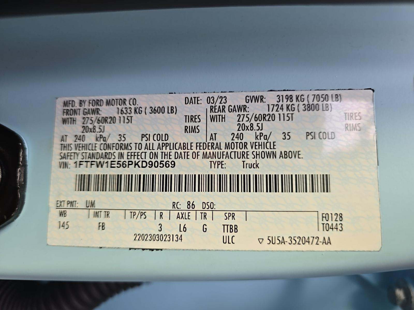 2023 Ford F-150 XLT AWD