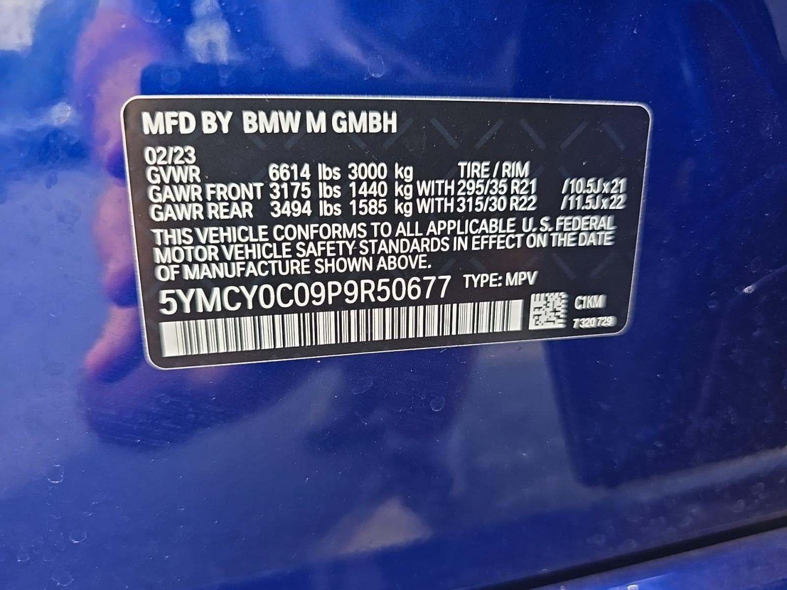 2023 BMW X6 M Base AWD