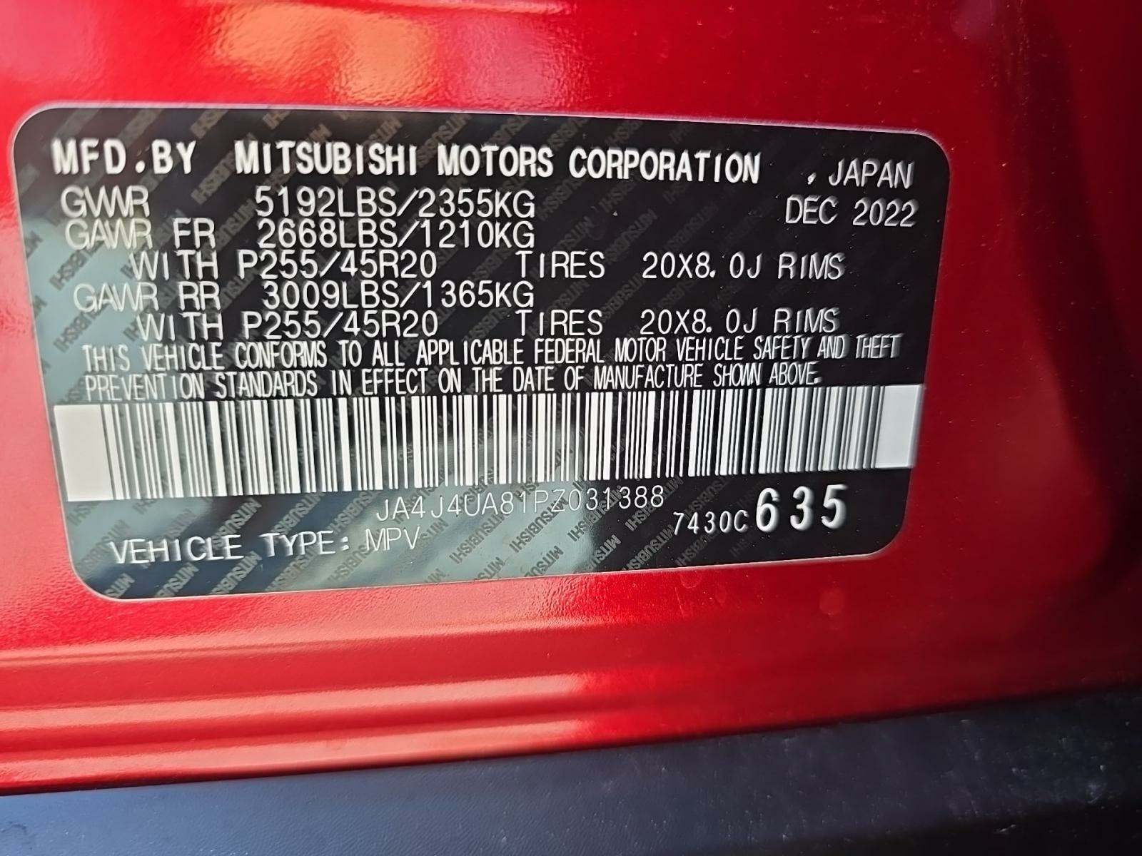 2023 Mitsubishi Outlander SE Special Edition AWD