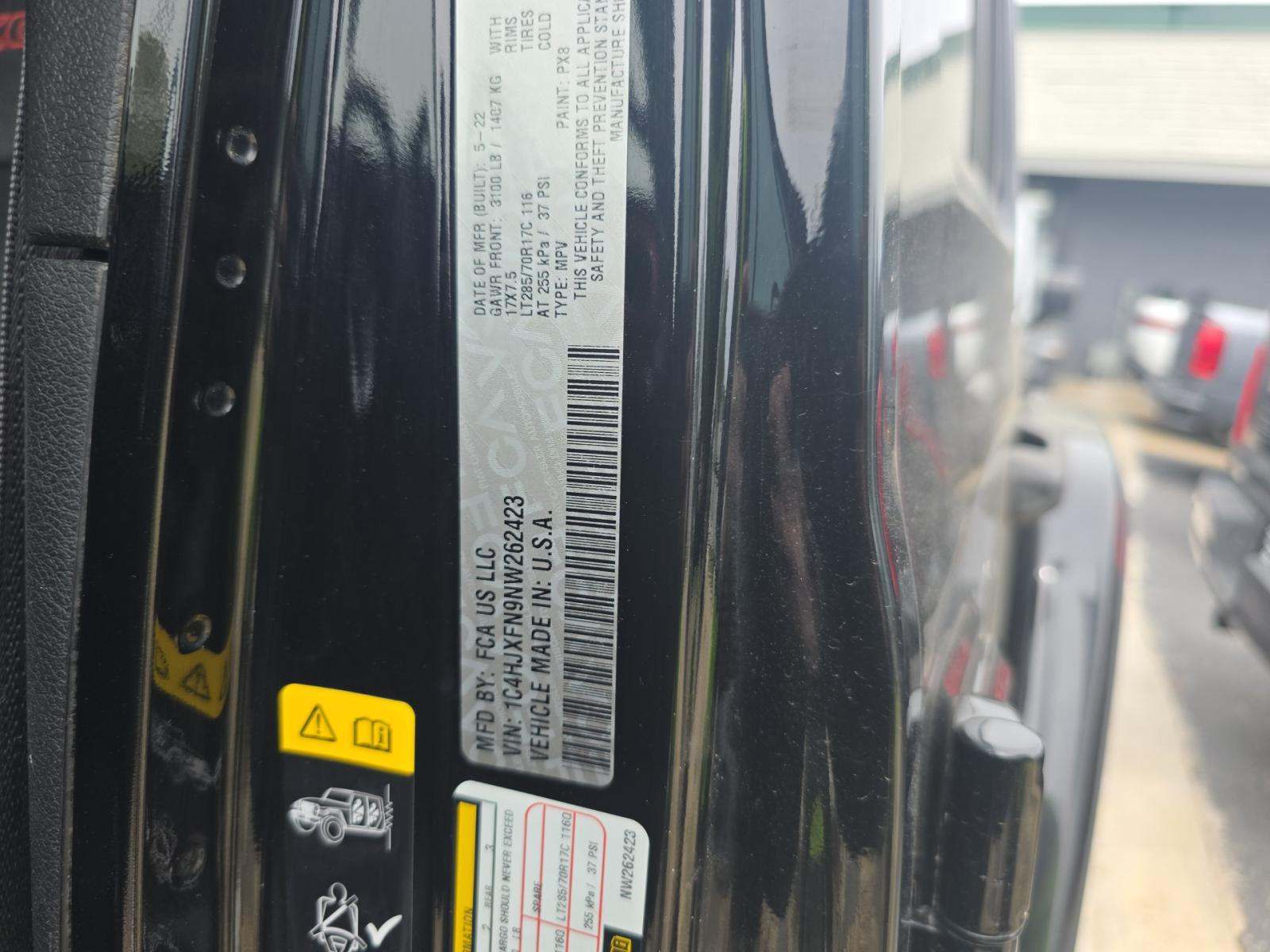 2022 Jeep Wrangler Unlimited Rubicon AWD
