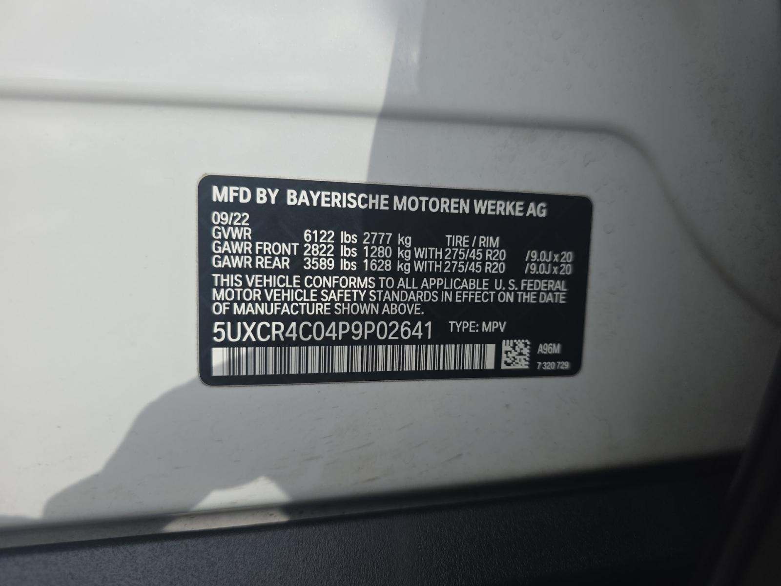 2023 BMW X5 sDrive40i RWD