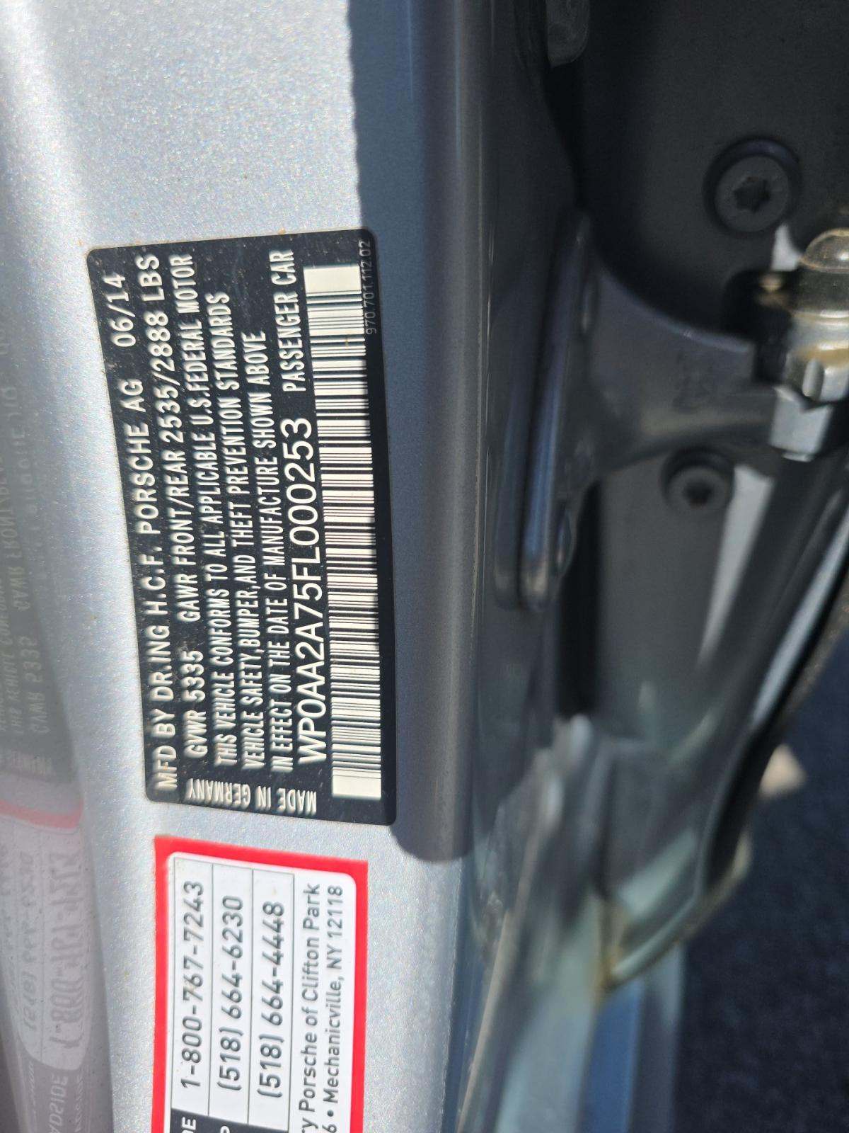 2015 Porsche Panamera 4 AWD