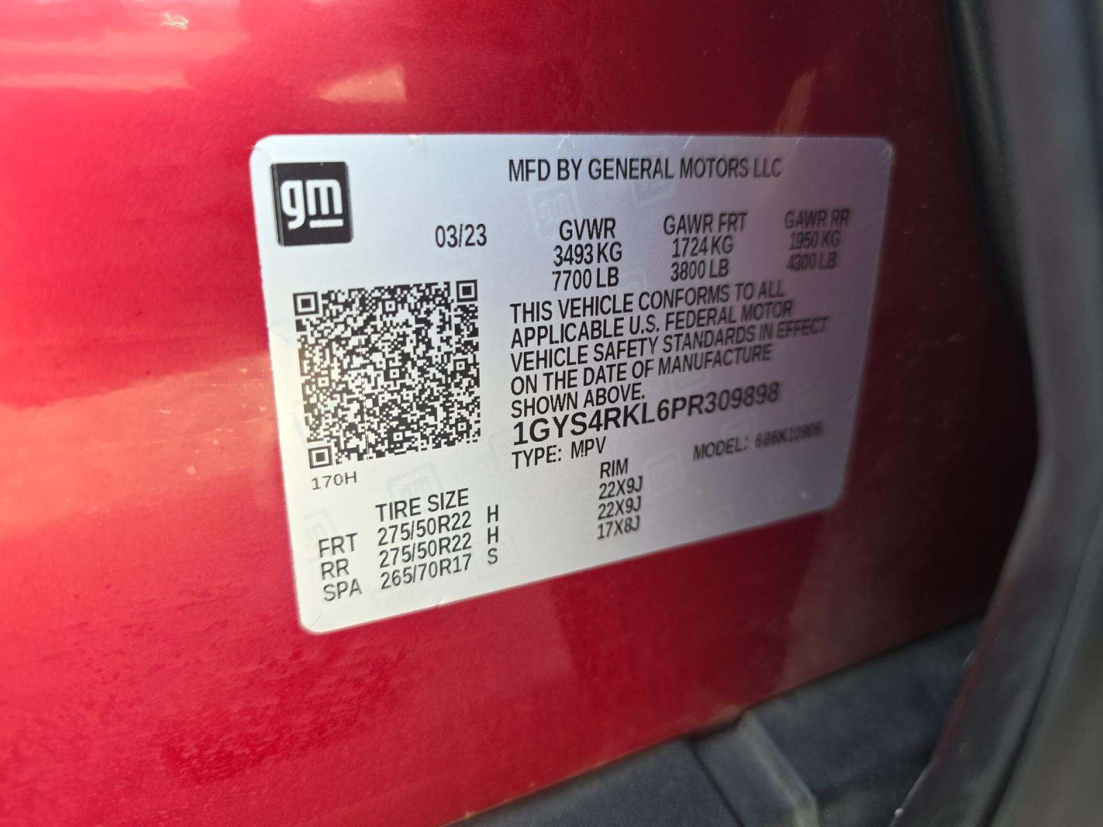 2023 Cadillac Escalade ESV Sport Platinum AWD