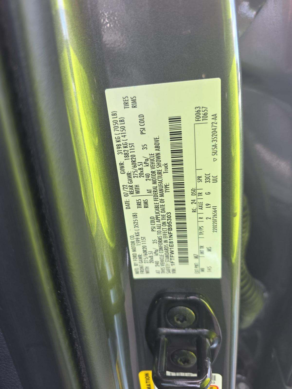 2022 Ford F-150 XLT AWD