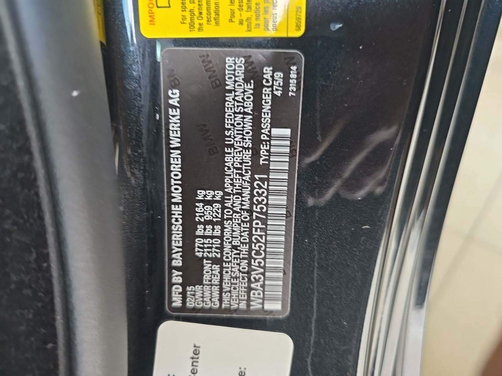 2015 BMW 4 Series 428i RWD