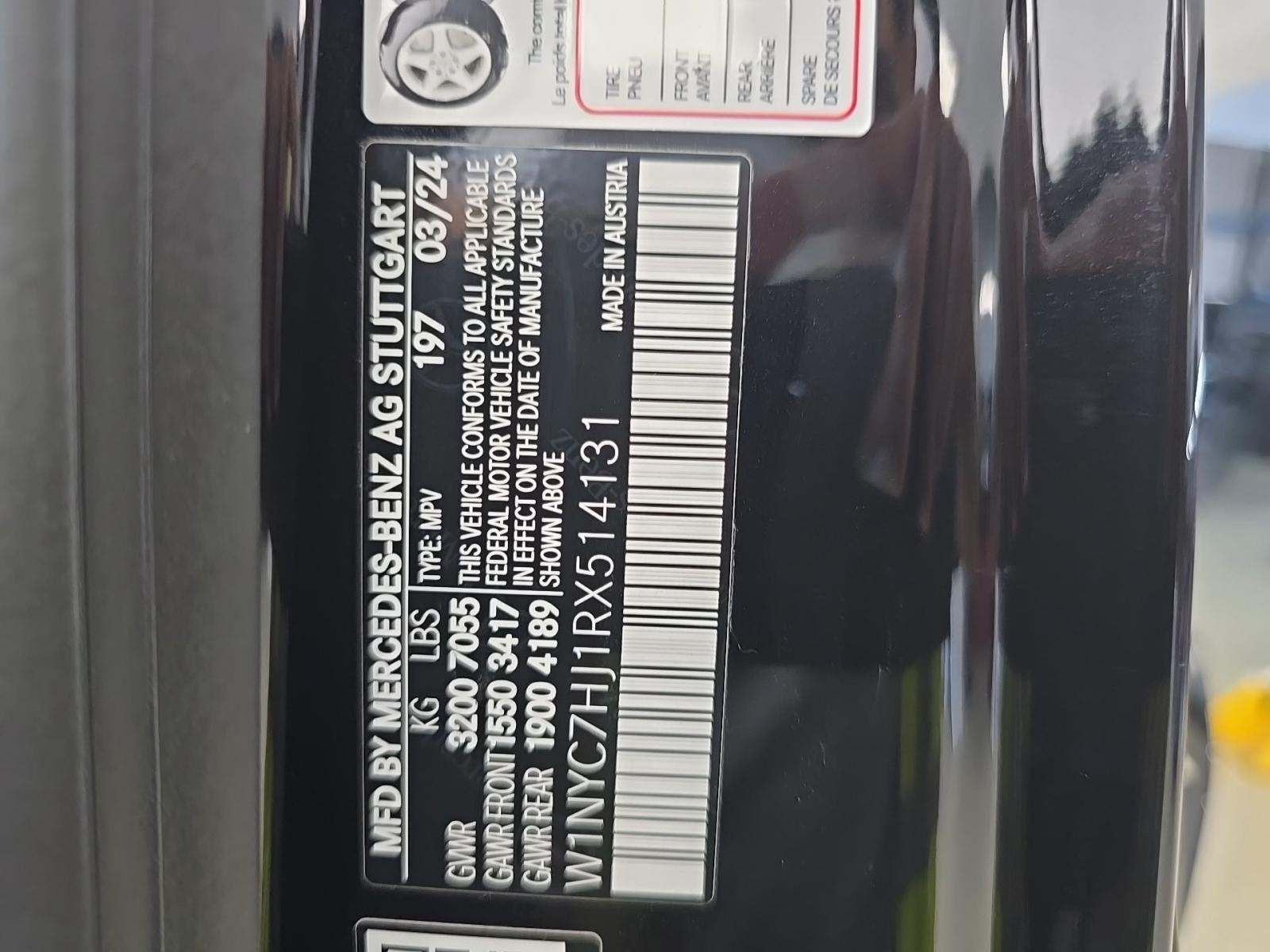 2024 Mercedes-Benz G-Class AMG G 63 AWD