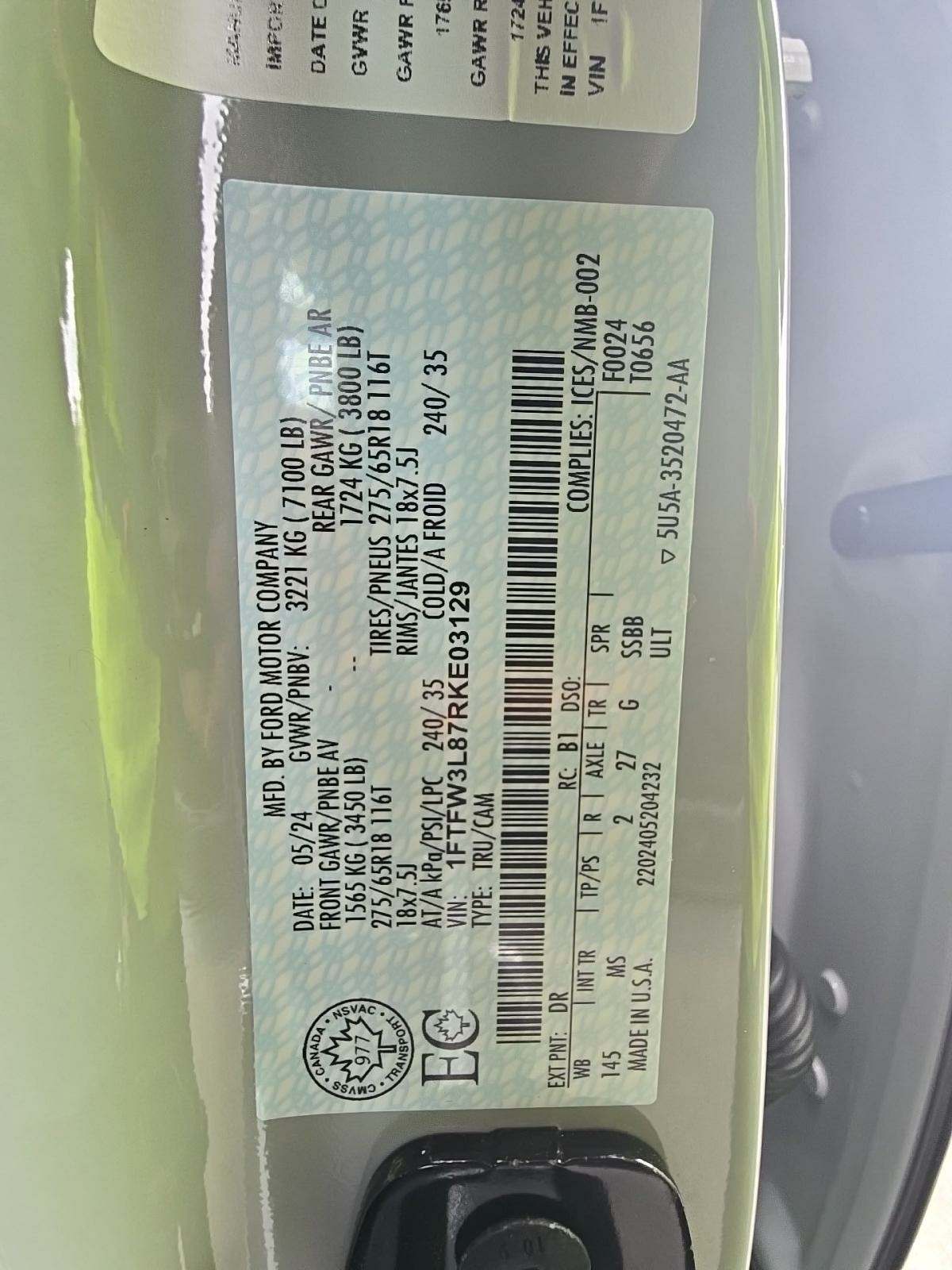 2024 Ford F-150 XLT AWD