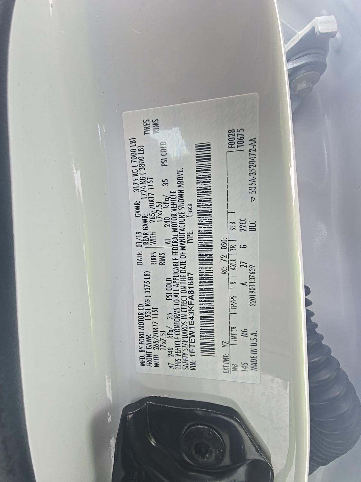 2019 Ford F-150 XLT AWD