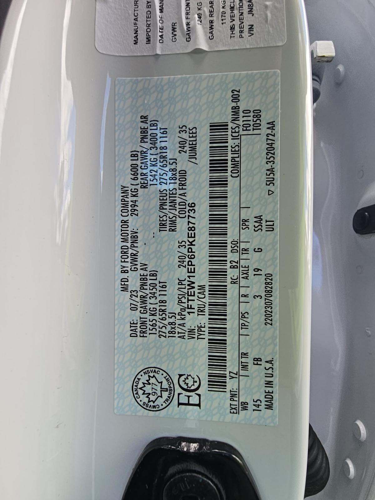 2023 Ford F-150 XLT AWD