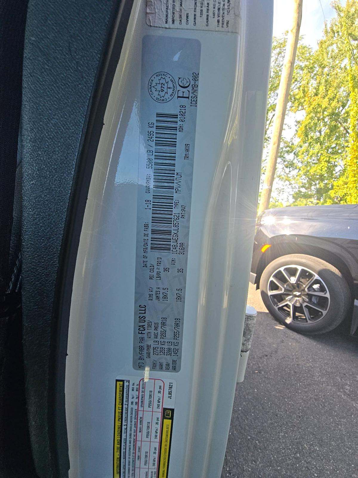 2018 Jeep Wrangler Unlimited Sahara AWD