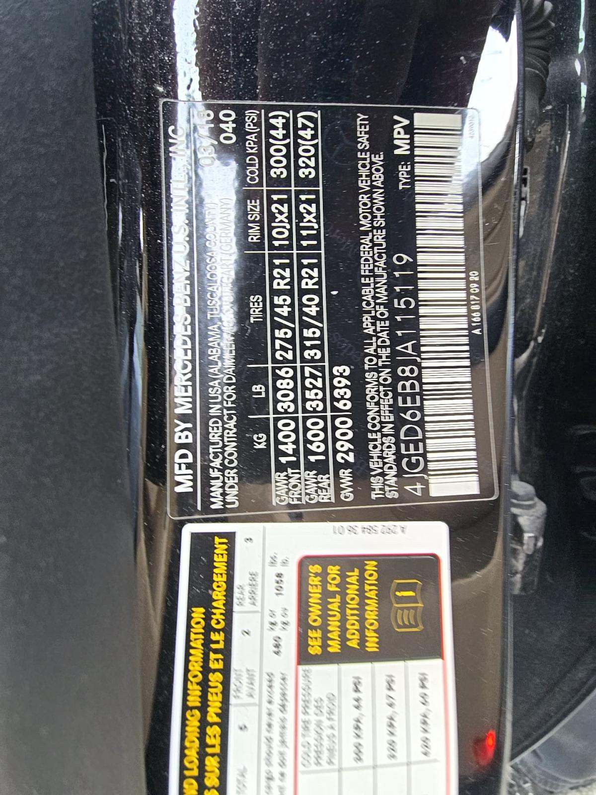 MERCEDES-BENZ GLE-CLASS AMG - 5