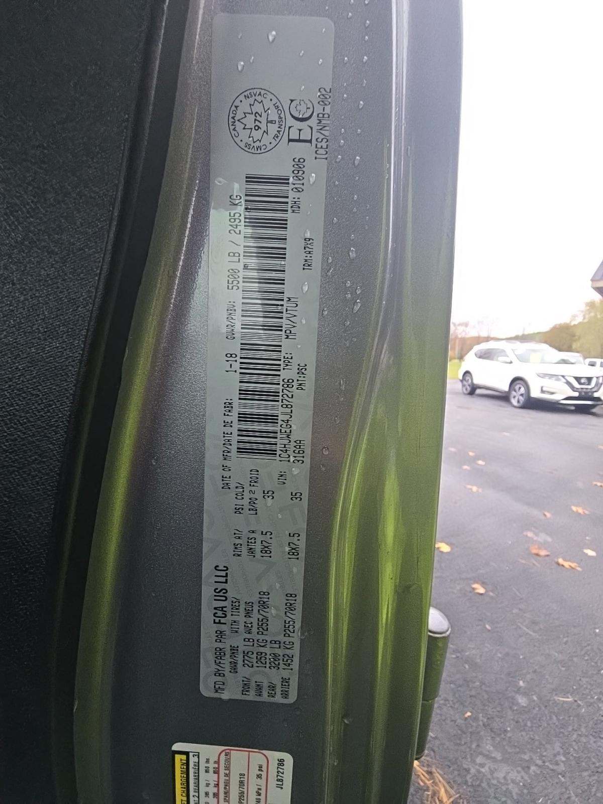 2018 Jeep Wrangler Unlimited Sahara AWD