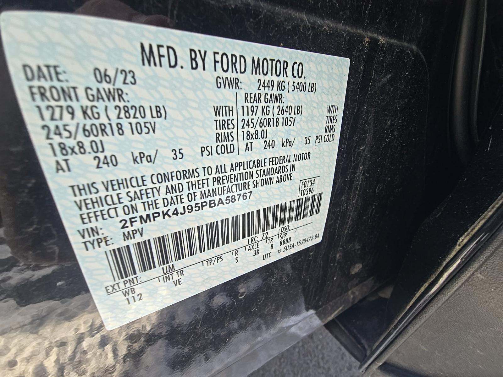 2023 Ford Edge SEL AWD