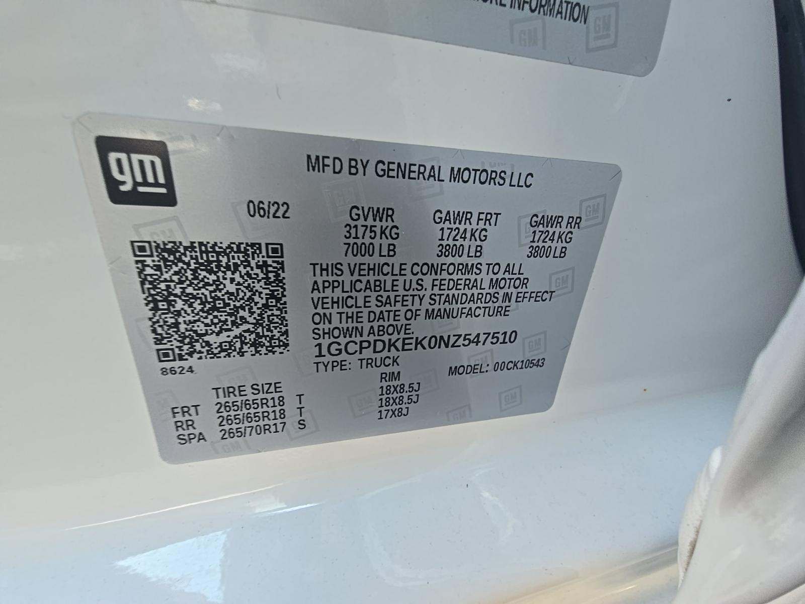 2022 Chevrolet Silverado 1500 LT AWD