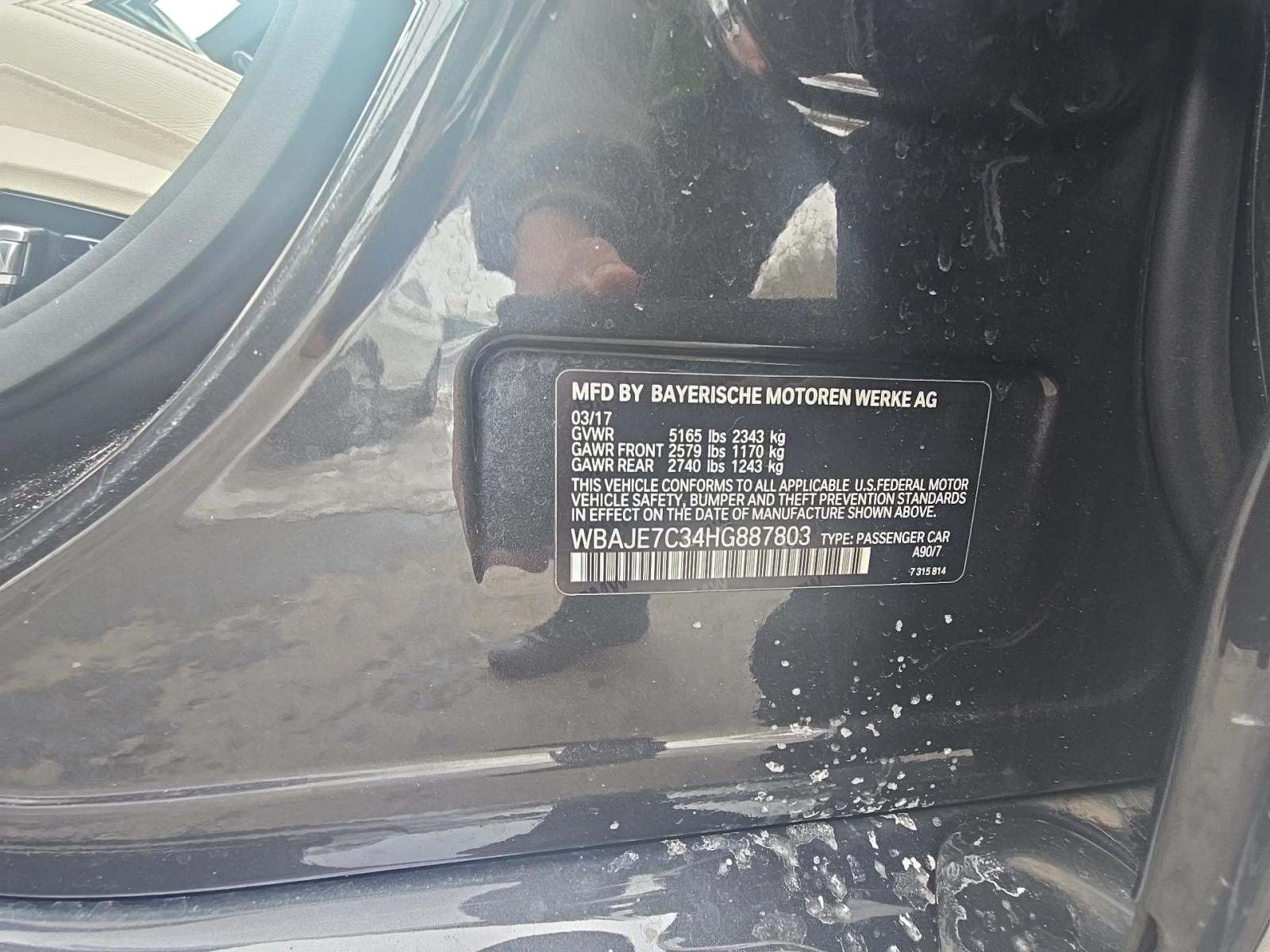 2017 BMW 5 Series 540i xDrive AWD