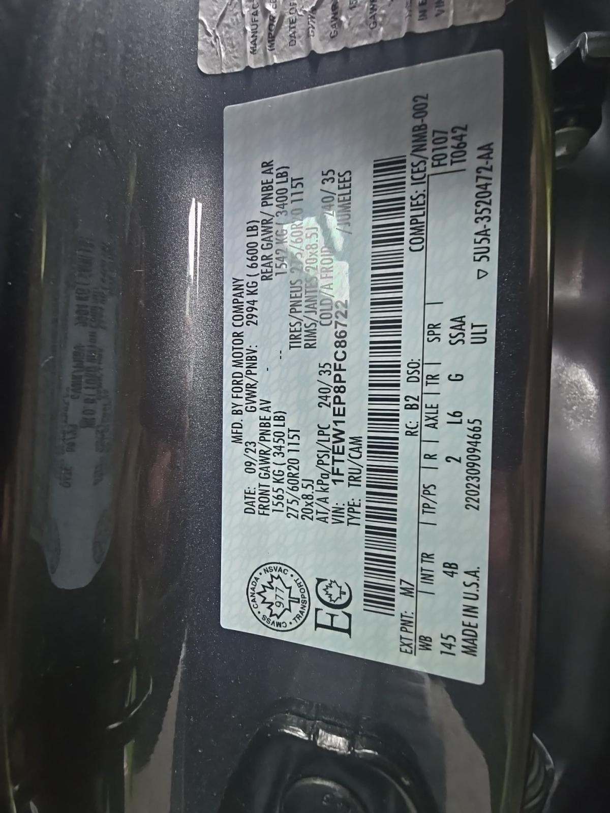 2023 Ford F-150 XLT AWD