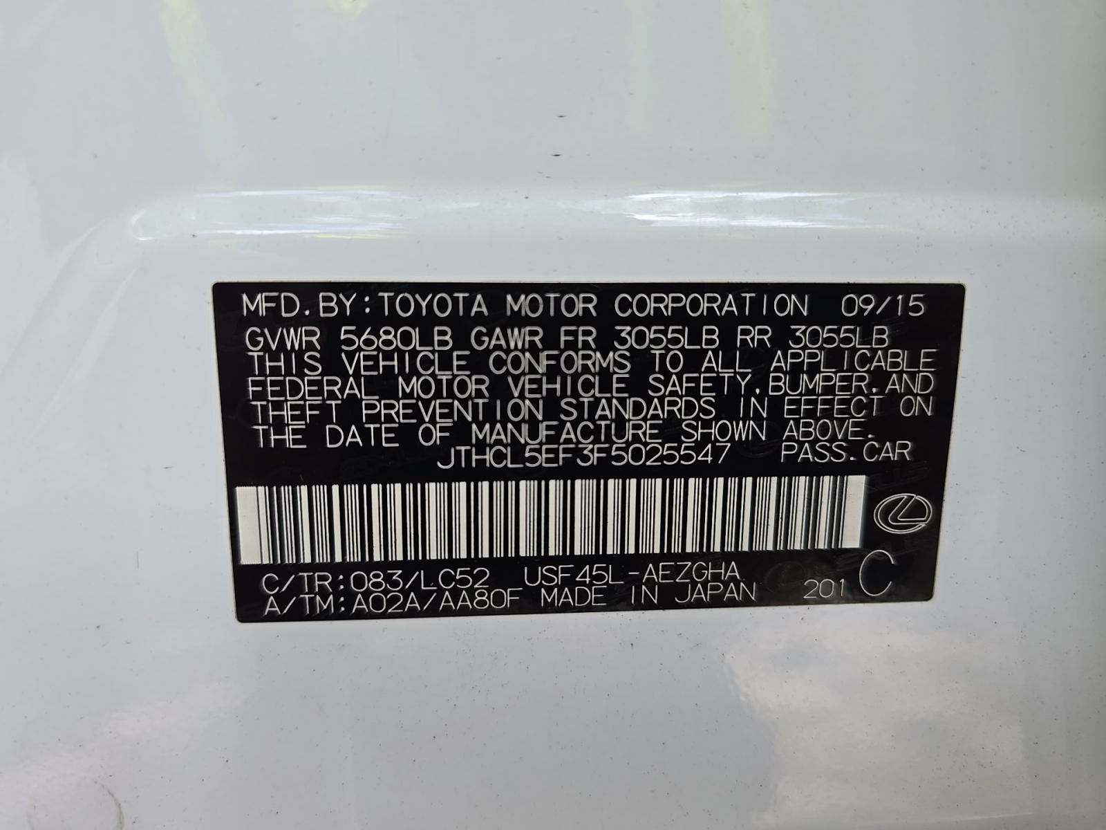 2015 Lexus LS LS 460 AWD