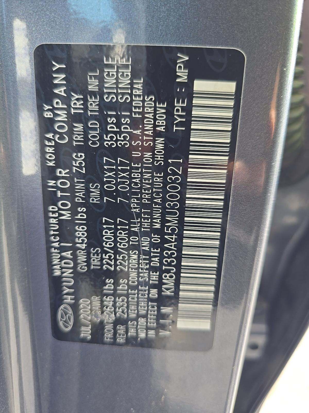 2021 Hyundai Tucson Value FWD
