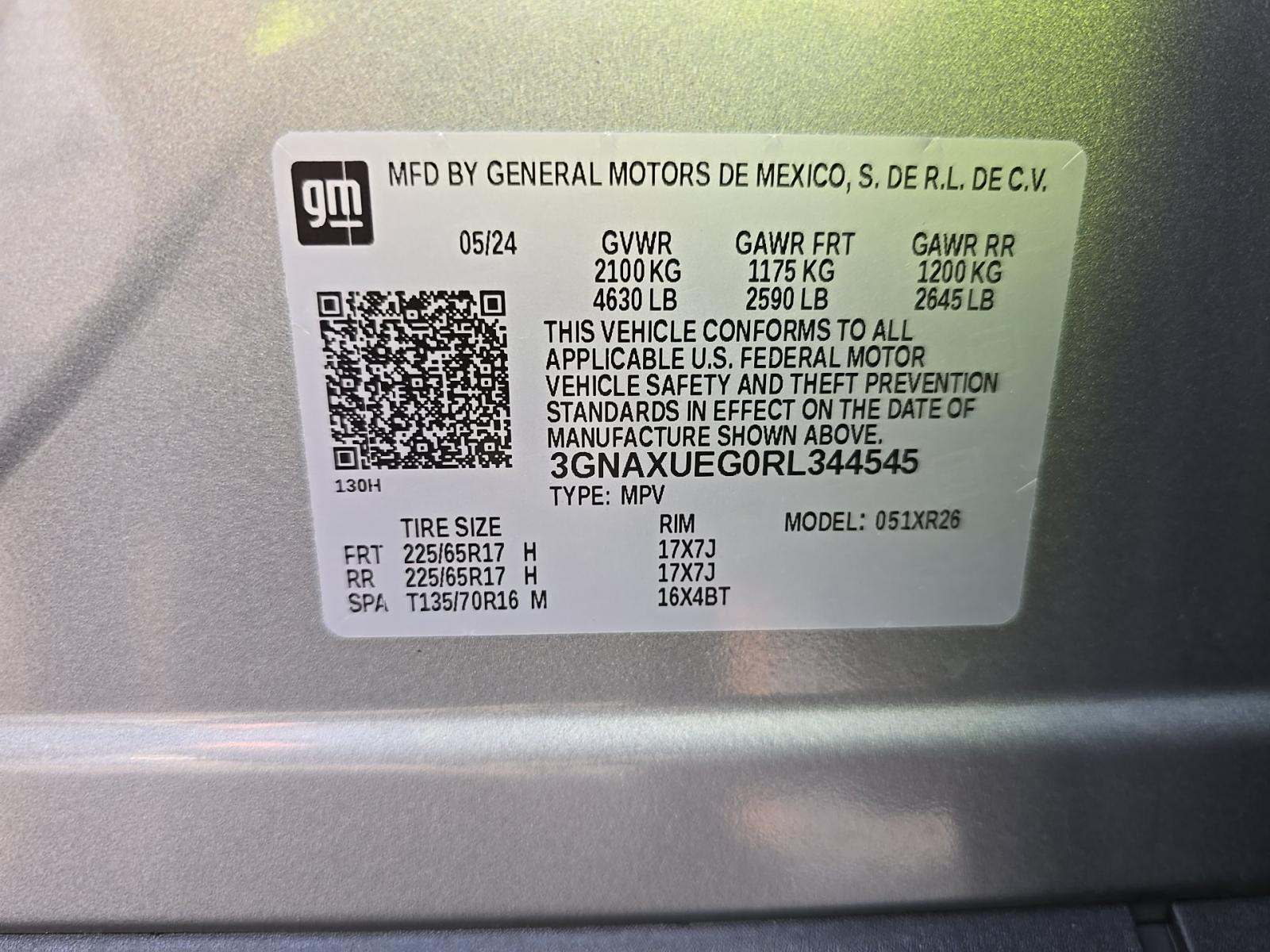 2024 Chevrolet Equinox LT AWD