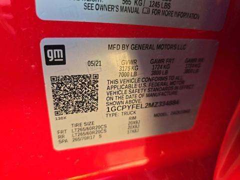 CHEVROLET LT TRAIL BOSS - 1