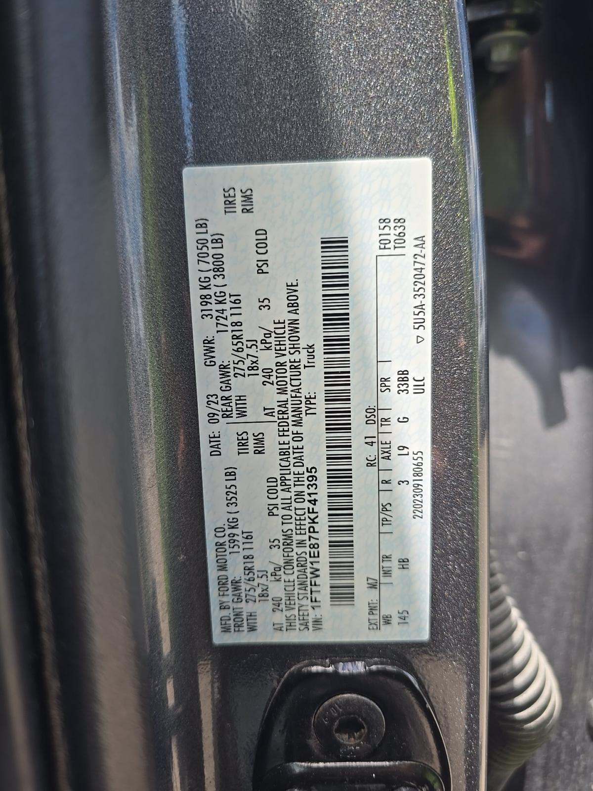 2023 Ford F-150 Lariat AWD
