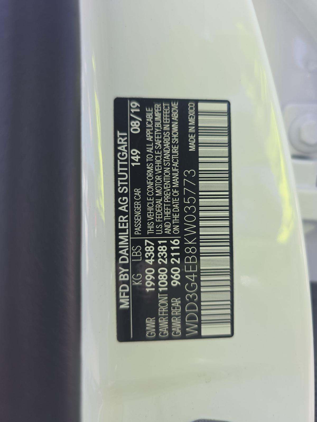 2019 Mercedes-Benz A-Class A 220 FWD