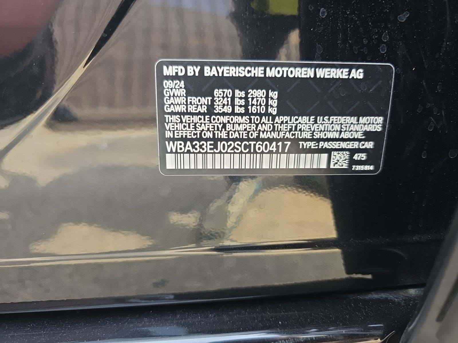 2025 BMW 7 Series 760i xDrive AWD