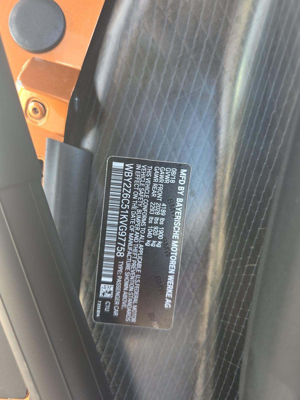 2019 BMW i8 Base AWD