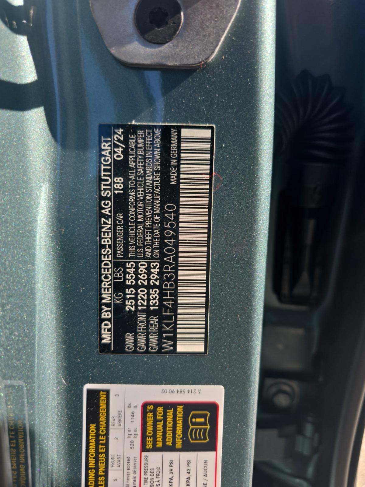 2024 Mercedes-Benz E-Class E 350 AWD