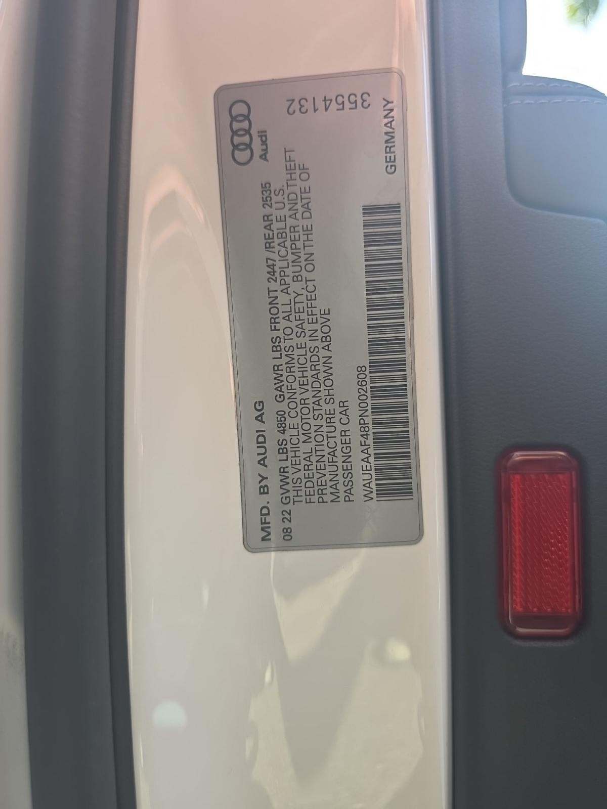 2023 Audi A4 S line Premium Plus AWD