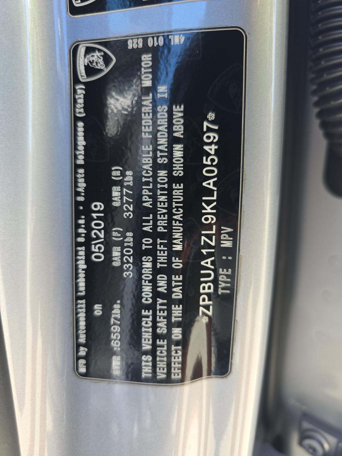 2019 Lamborghini Urus Base AWD