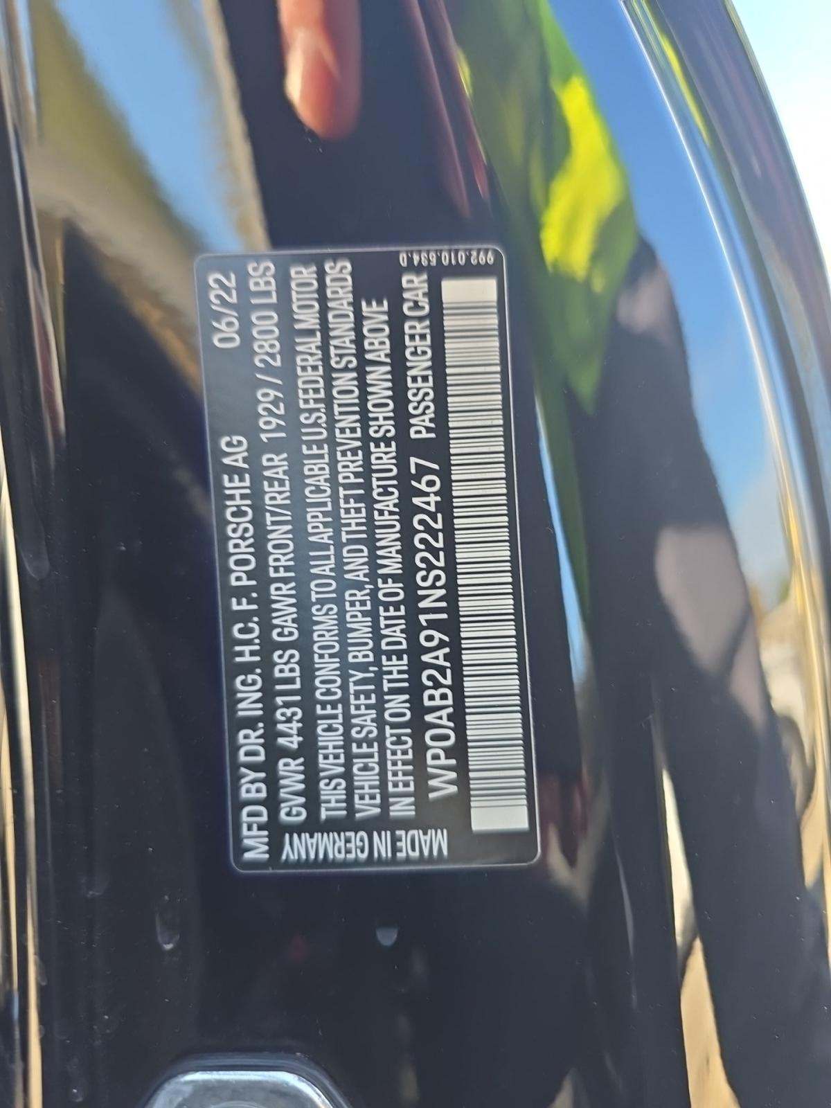 2022 Porsche 911 Carrera 4 GTS AWD