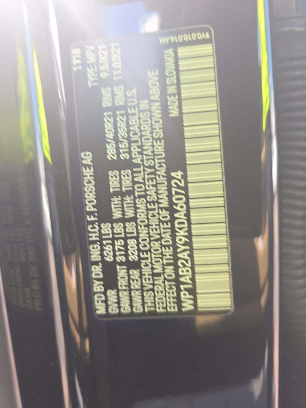 2019 Porsche Cayenne S AWD