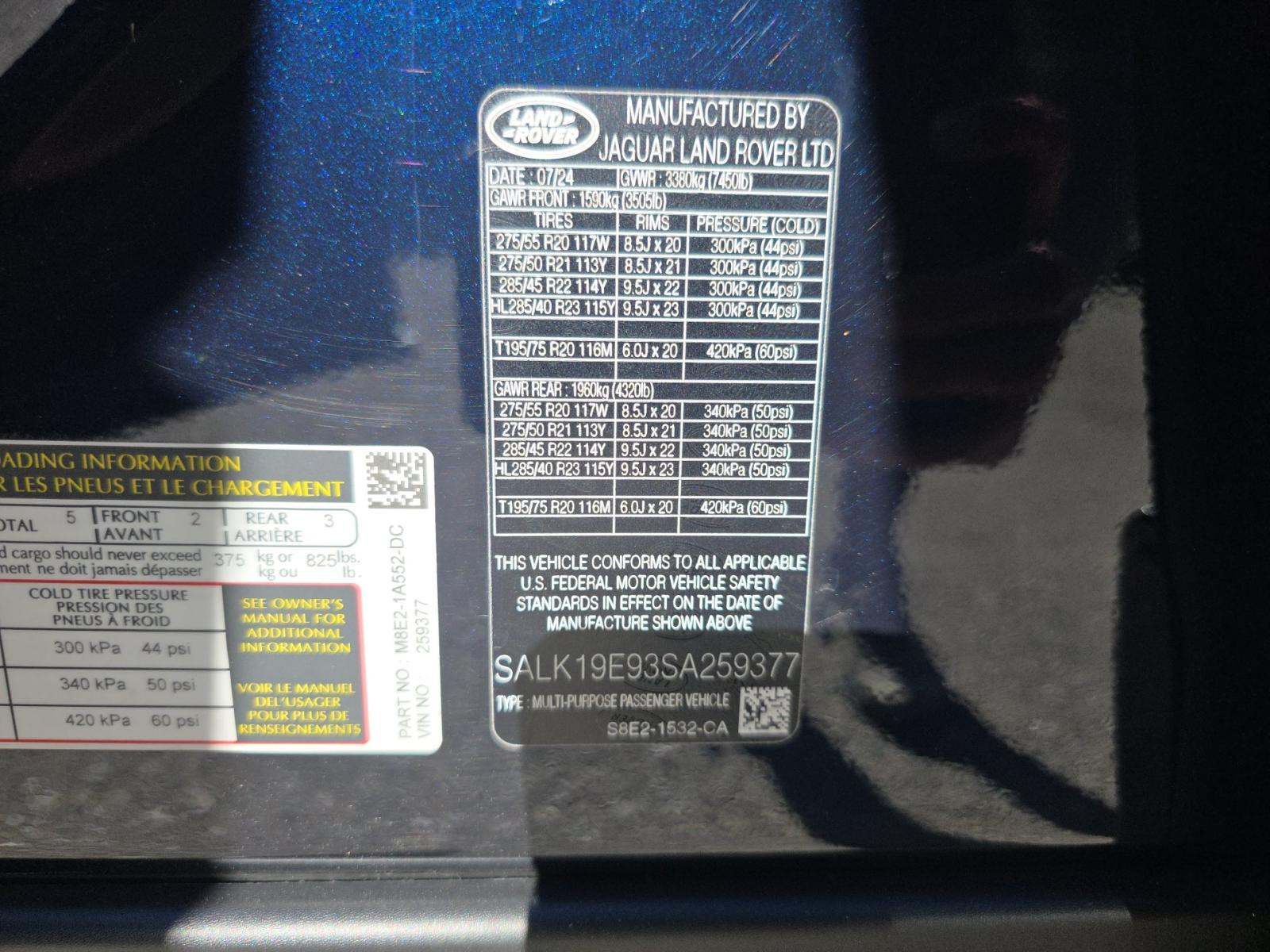 2025 Land Rover Range Rover Autobiography AWD