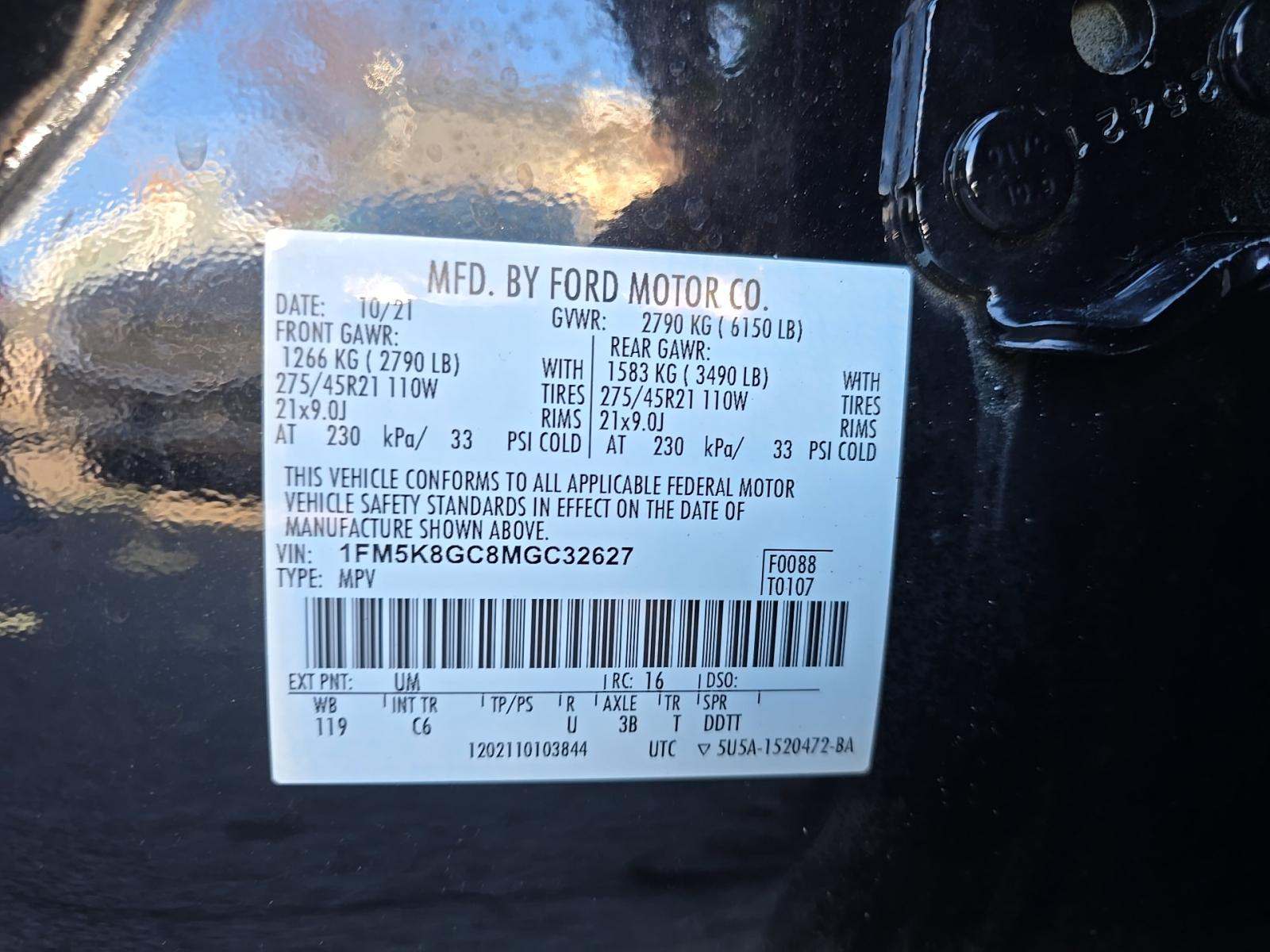 2021 Ford Explorer ST AWD