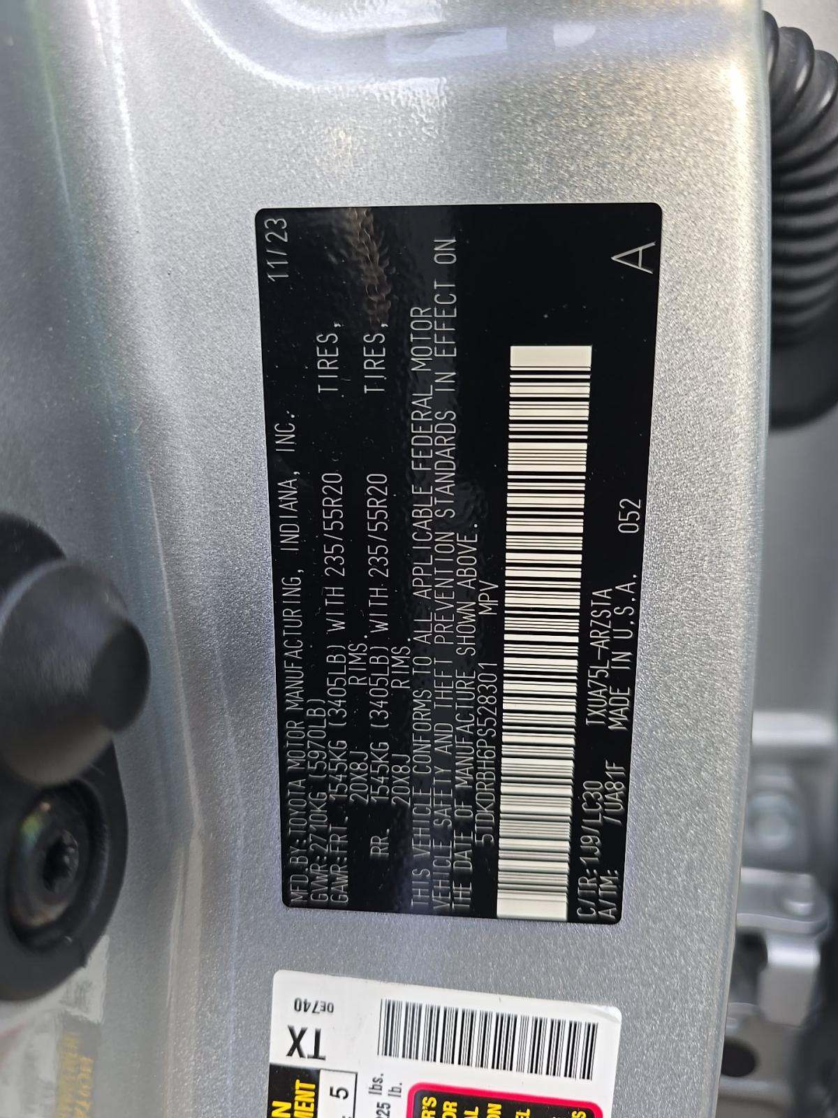 2023 Toyota Highlander XSE AWD