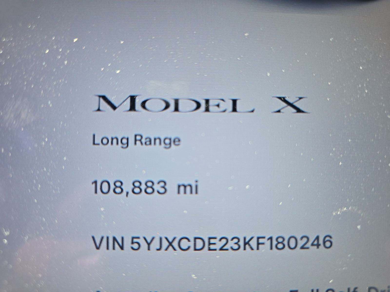 2019 Tesla Model X 100D AWD