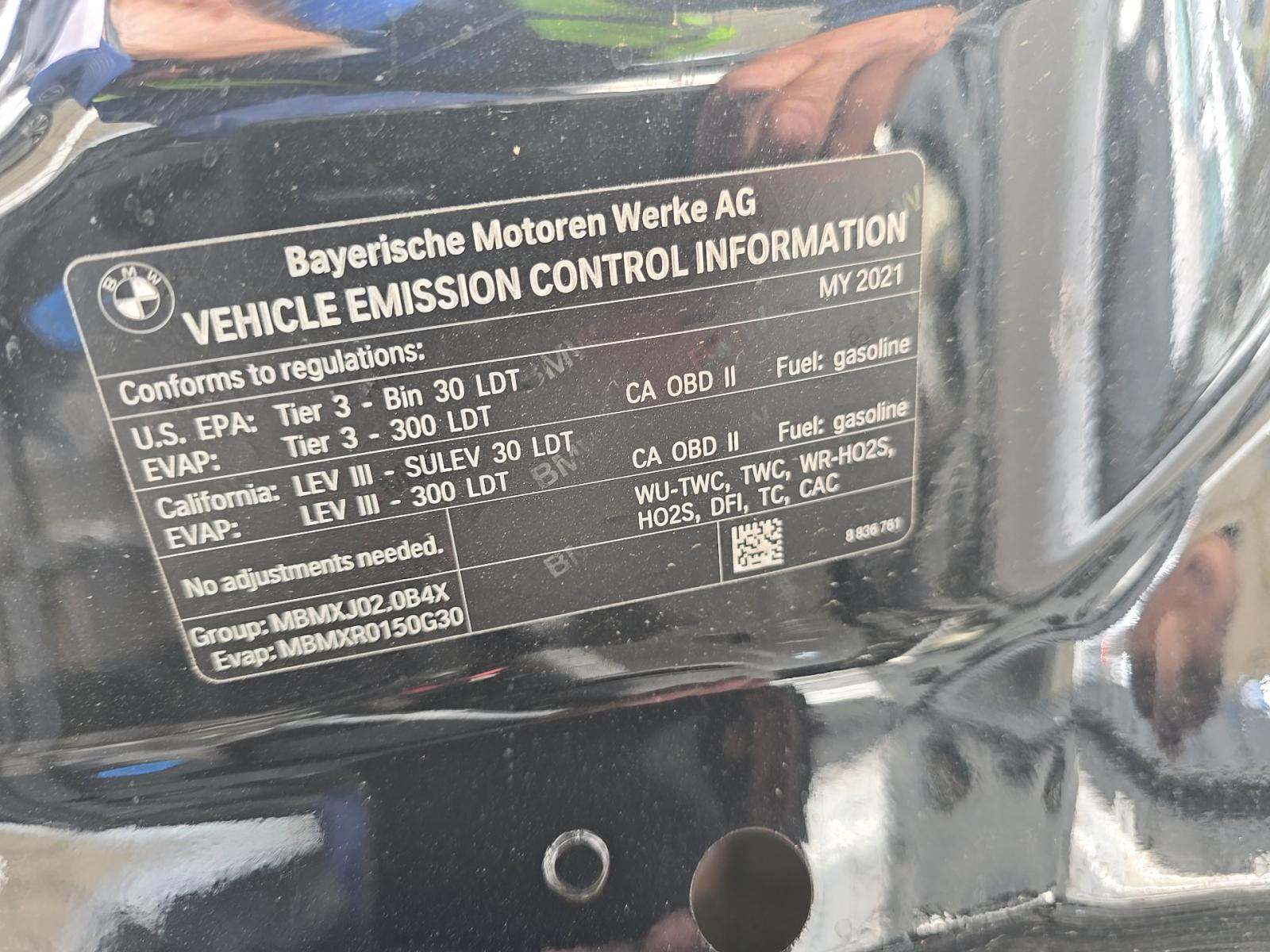 2021 BMW X3 sDrive30i RWD
