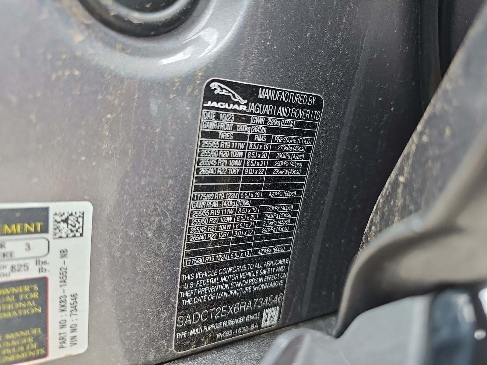 2024 Jaguar F-PACE P250 R-Dynamic S AWD