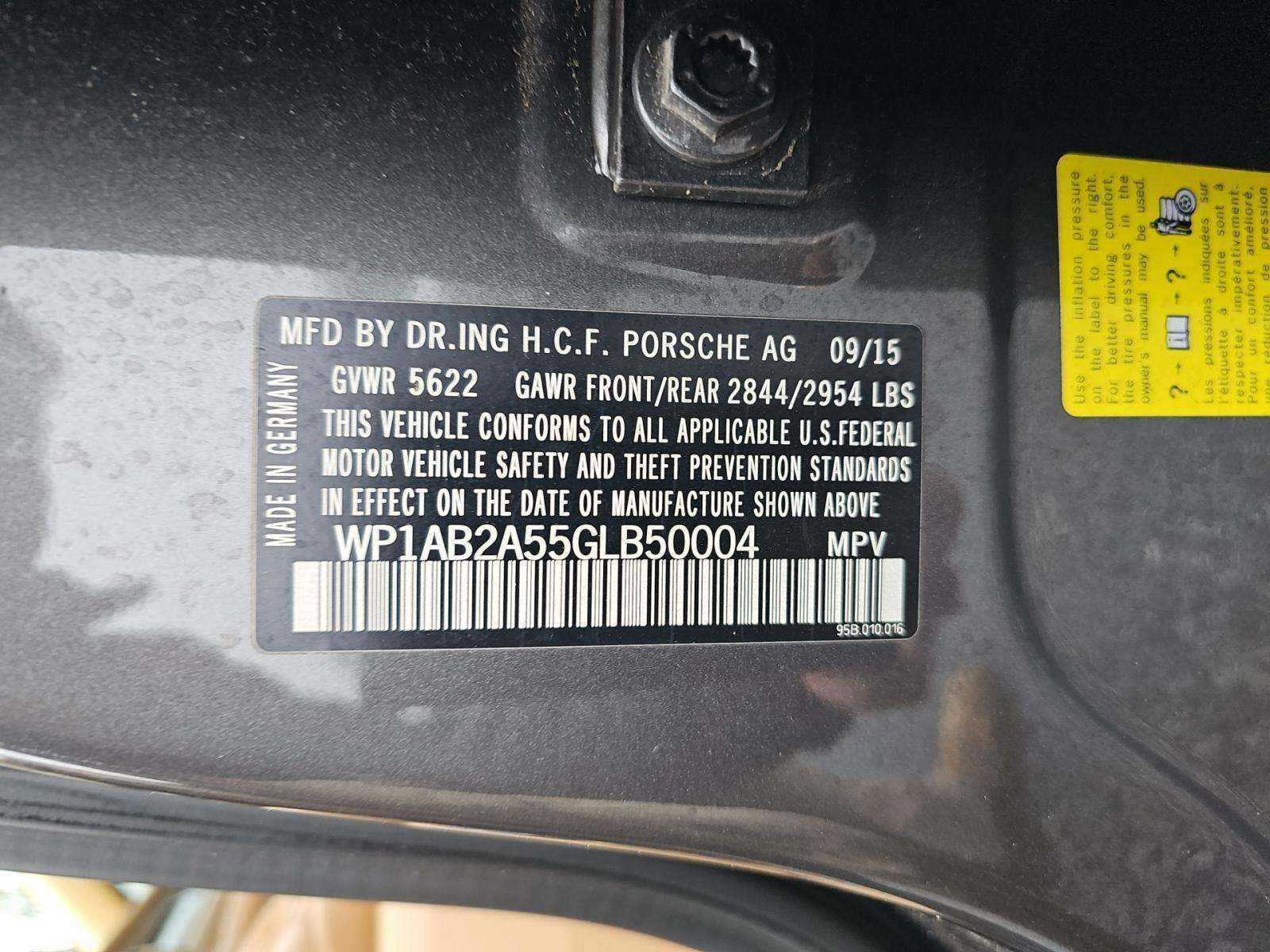 2016 Porsche Macan S AWD