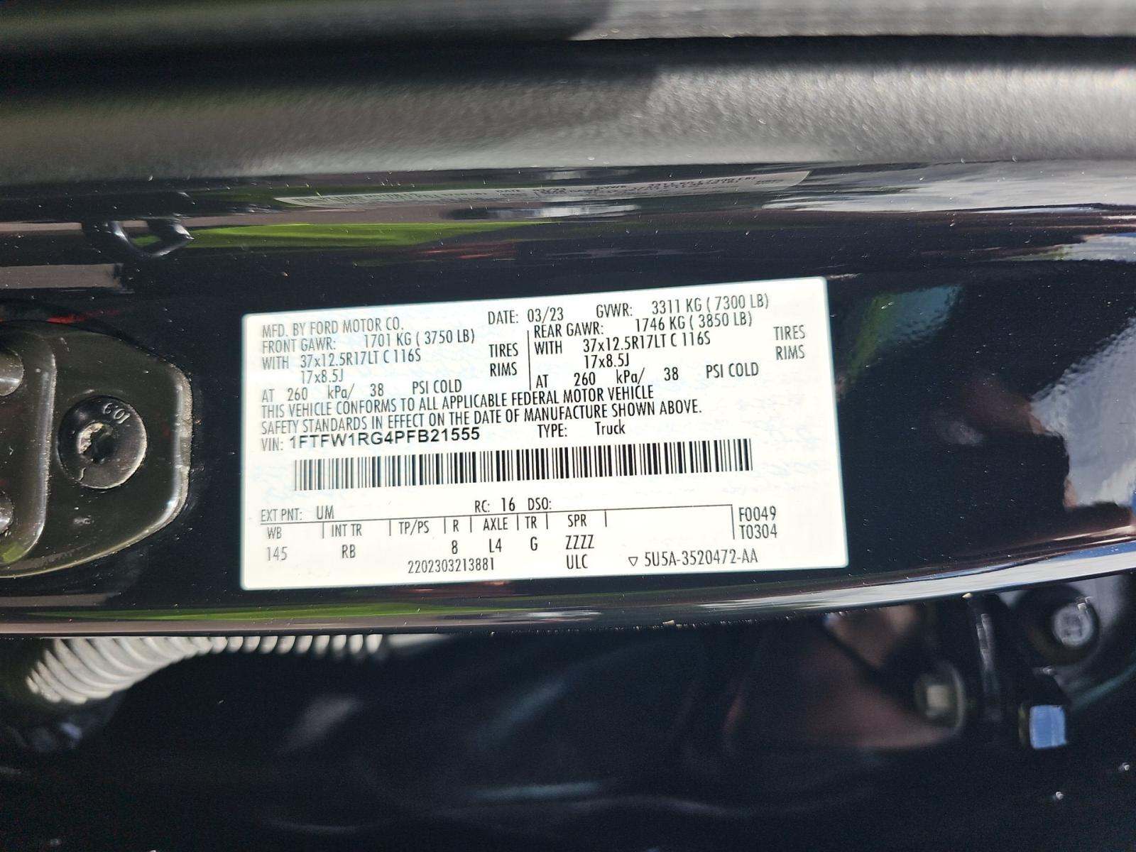 2023 Ford F-150 Raptor AWD