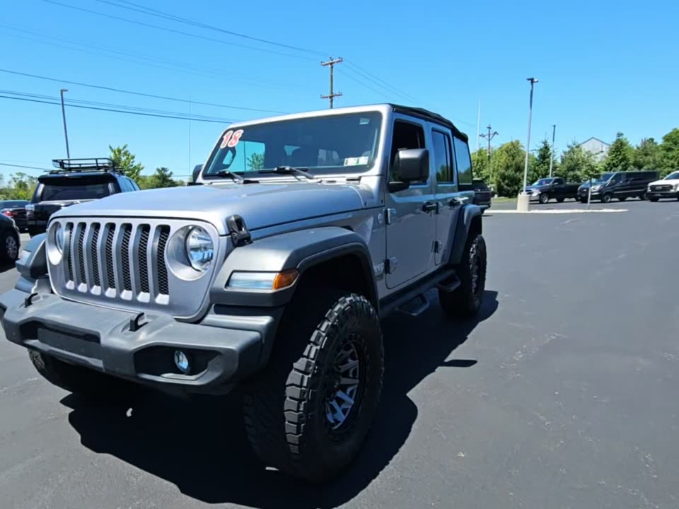 2018 Jeep Wrangler Unlimited Sport S AWD