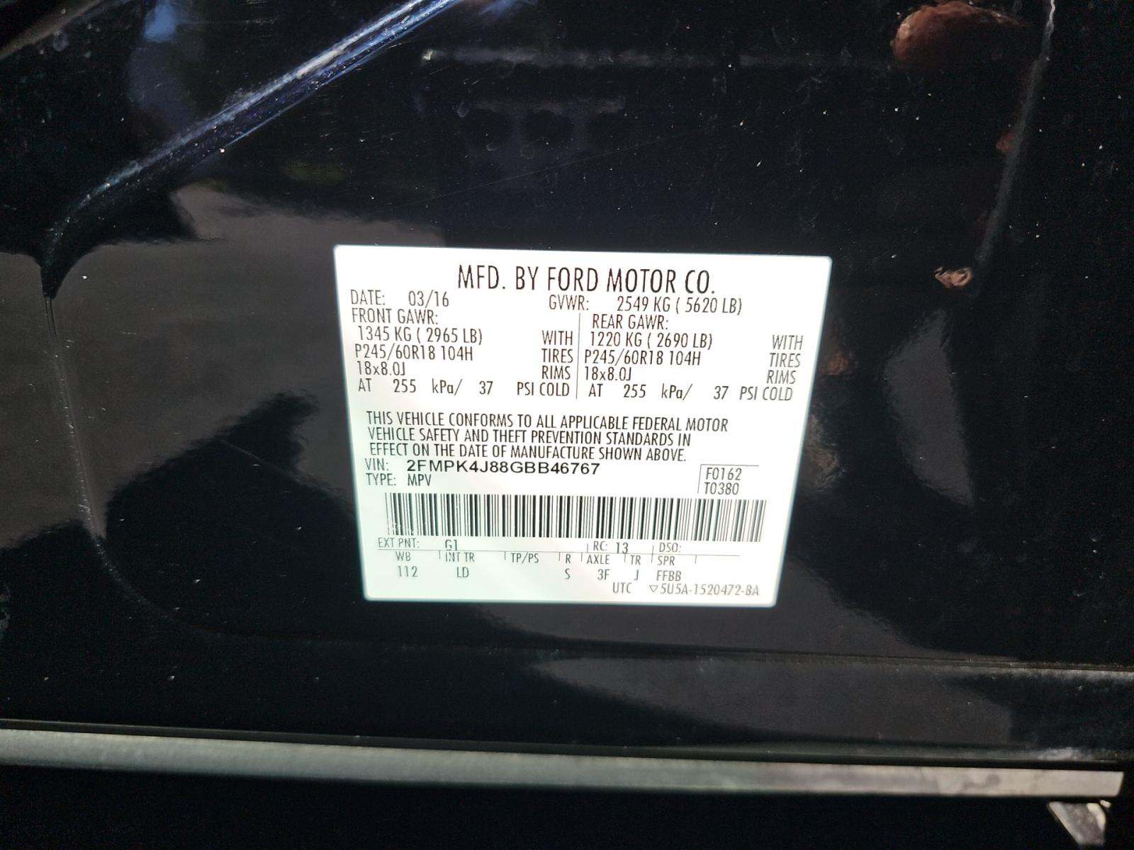 FORD EDGE - 1
