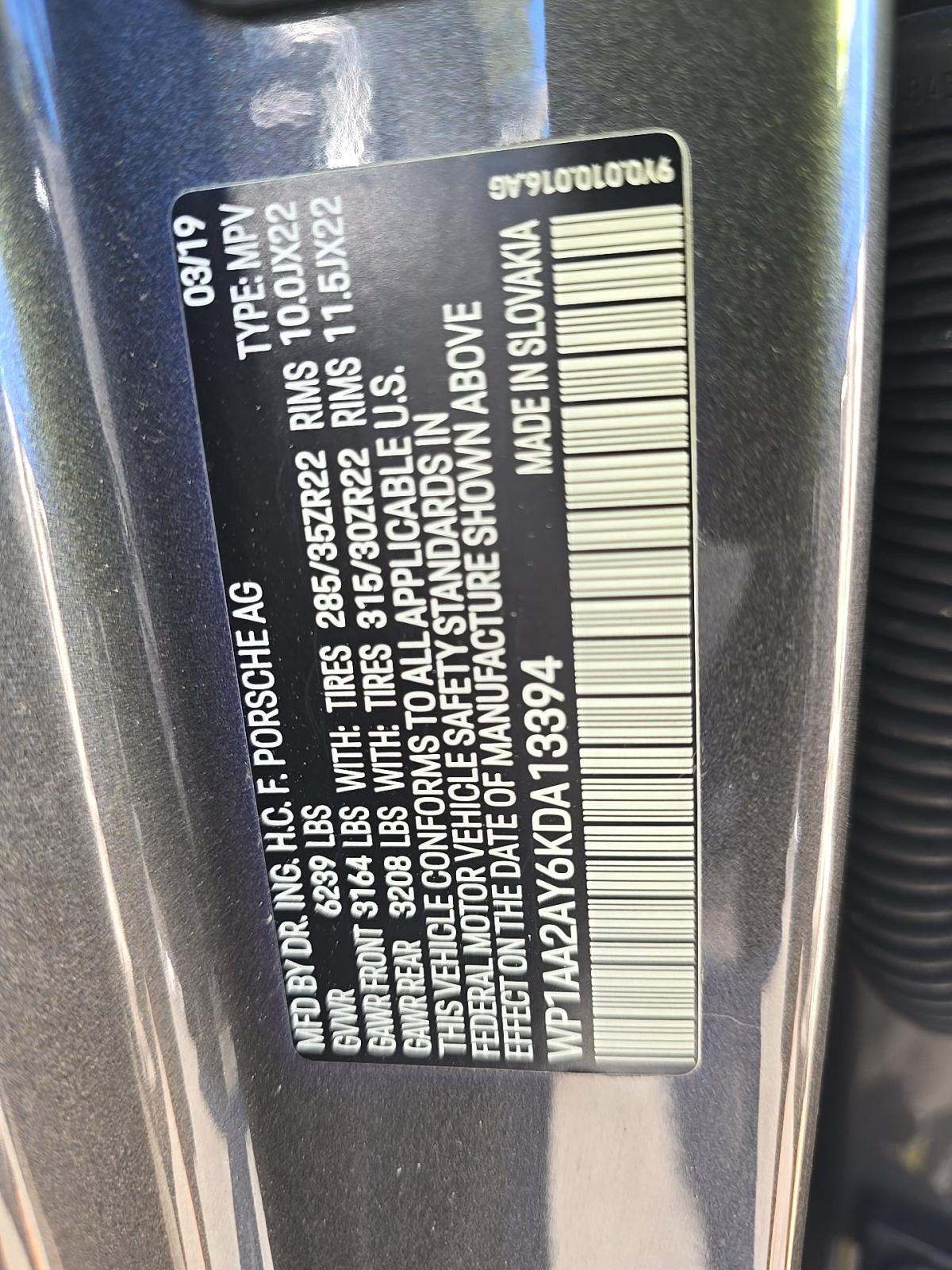 2019 Porsche Cayenne Base AWD