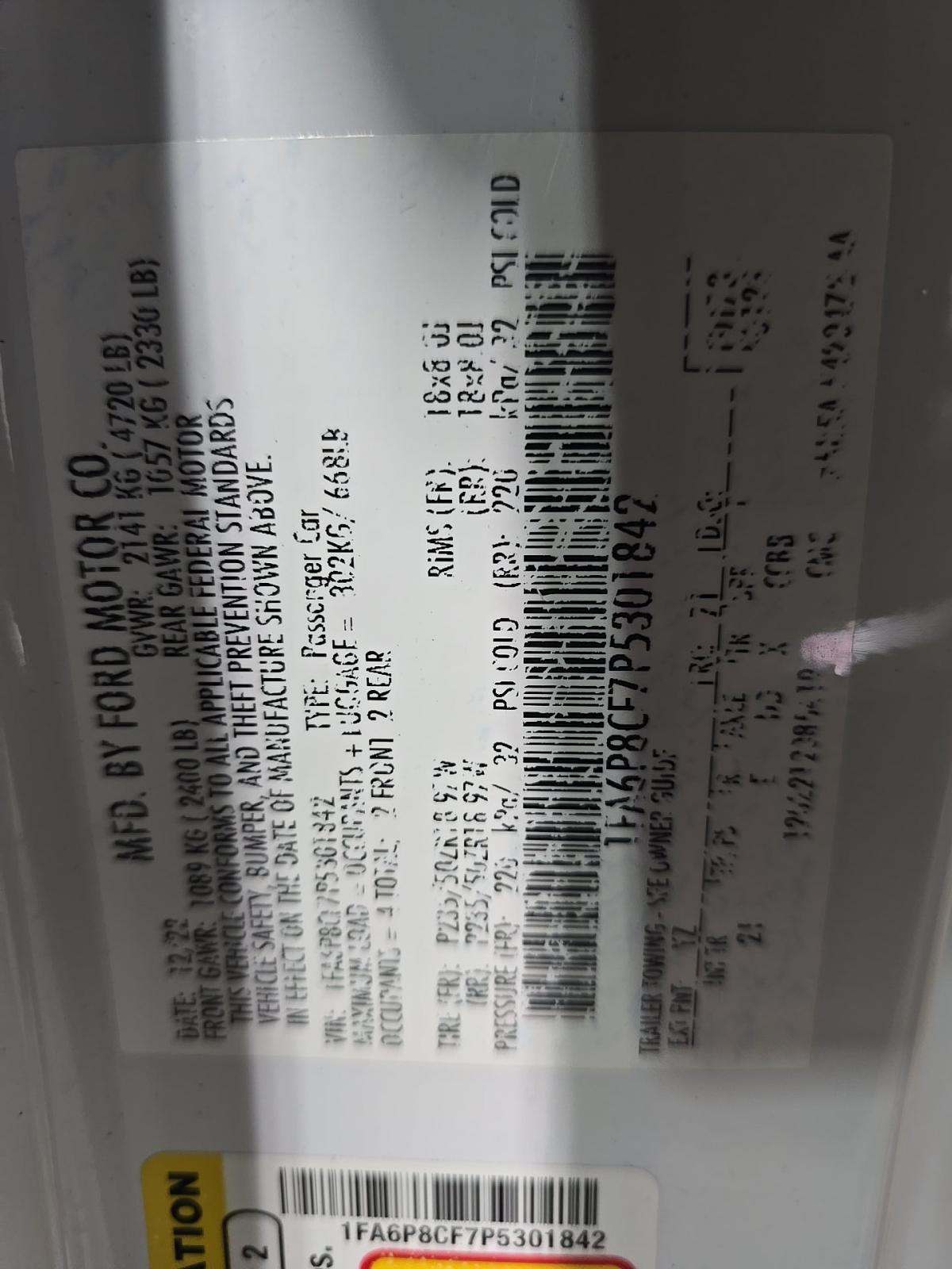 2023 Ford Mustang GT RWD