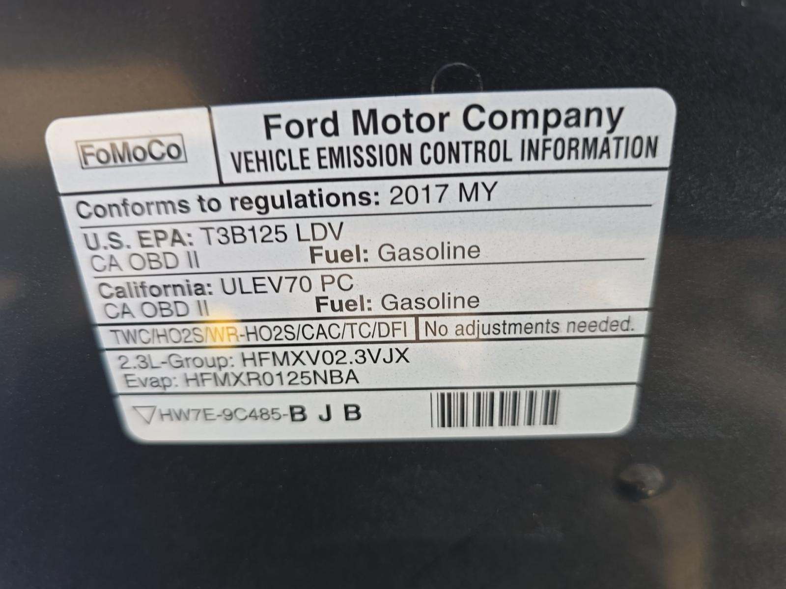 2017 Ford Mustang EcoBoost Premium RWD