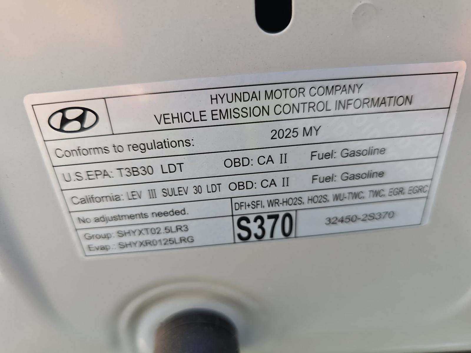 2025 Hyundai Tucson SEL AWD