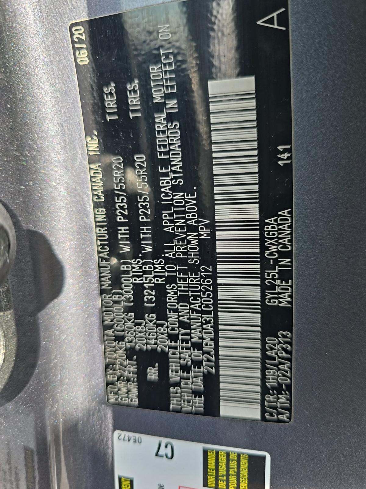 2020 Lexus RX RX 450h AWD