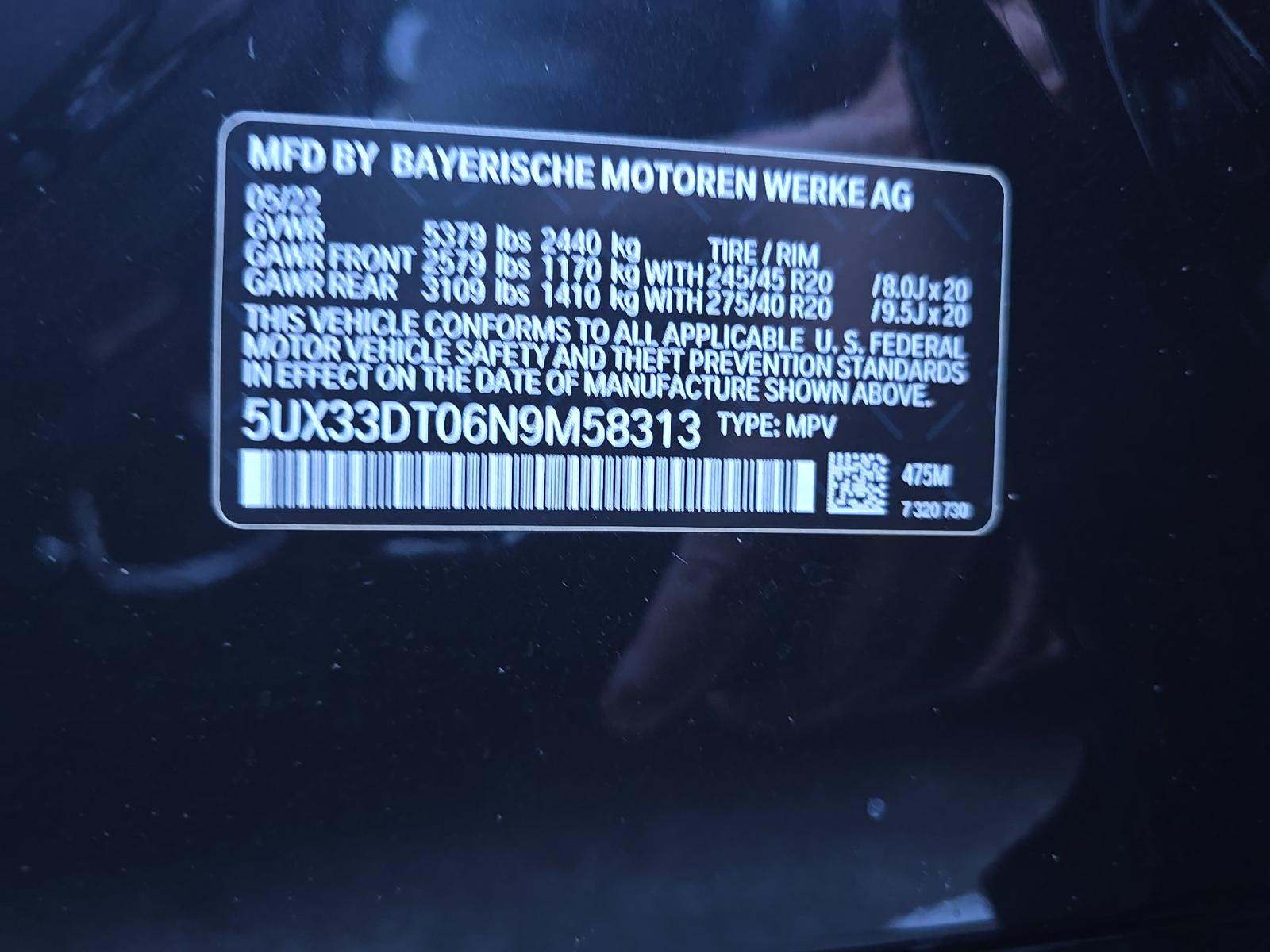 2022 BMW X4 xDrive30i AWD