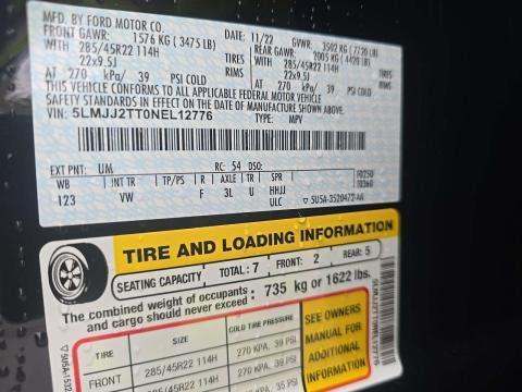 2022 Lincoln Navigator Black Label AWD